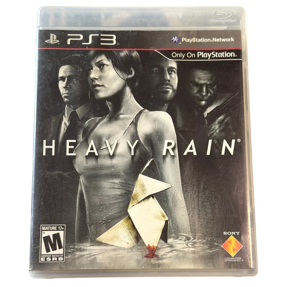 Heavy Rain PS3 Playstation 3 CIB video game with manual/case